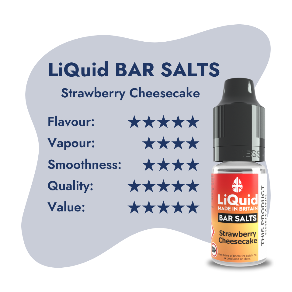 LiQuid Bar Salts - Strawberry Cheesecake_1.png__PID:2828fca2-d567-436a-a9b2-83ae25458b9b