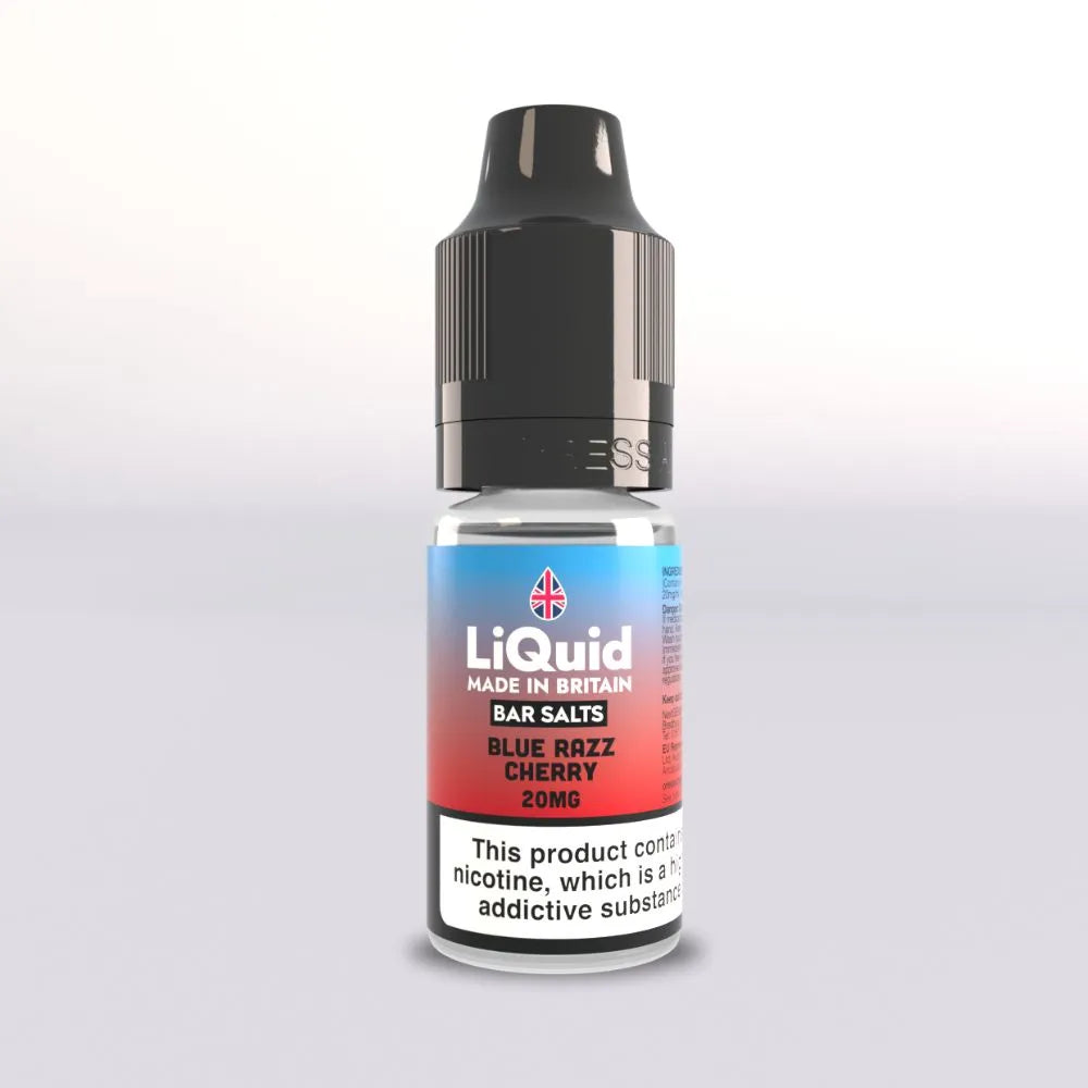 One Pound E-Liquid LiQuid Bar Salts 10ml bottle Blue Razz Cherry 20mg 