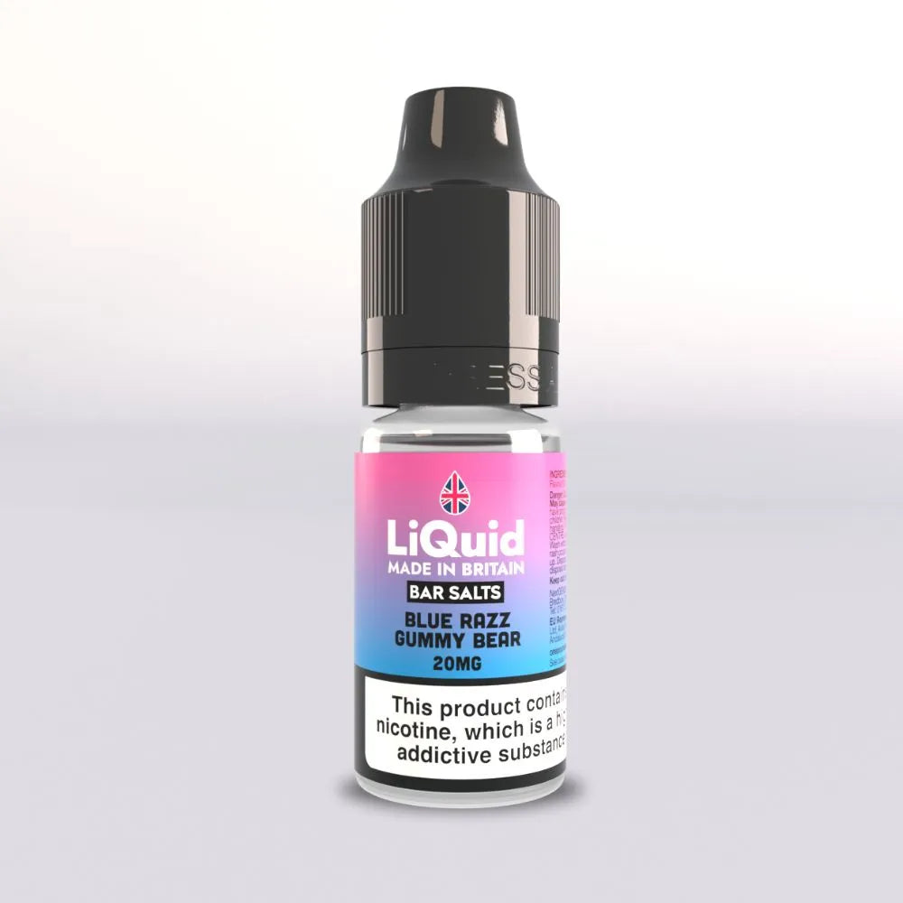Blue Razz Gummy Bear Nic Salt | 2 Each or 10 for 18 | LiQuid Blue Razz Gummy Bear Nic Salt | 2 Each or 10 for 18 | LiQuid