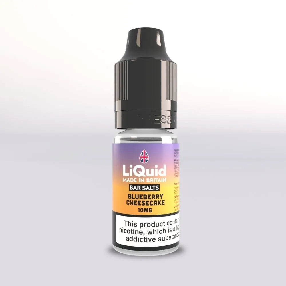 Blueberry Cheesecake - Nicotine Salt Vape Juice Bar Salt LiQuid UK Made 10mg