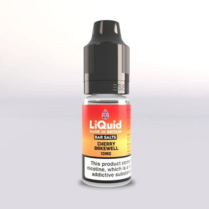 
Cherry Bakewell - Nicotine Salt Vape Juice Bar Salts UK Made LiQuid 10mg