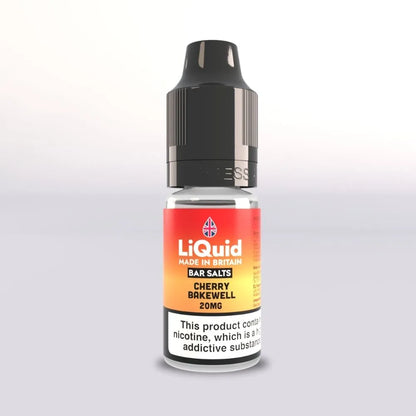 
Cherry Bakewell - Nicotine Salt Vape Juice Bar Salts UK Made LiQuid 20mg 
