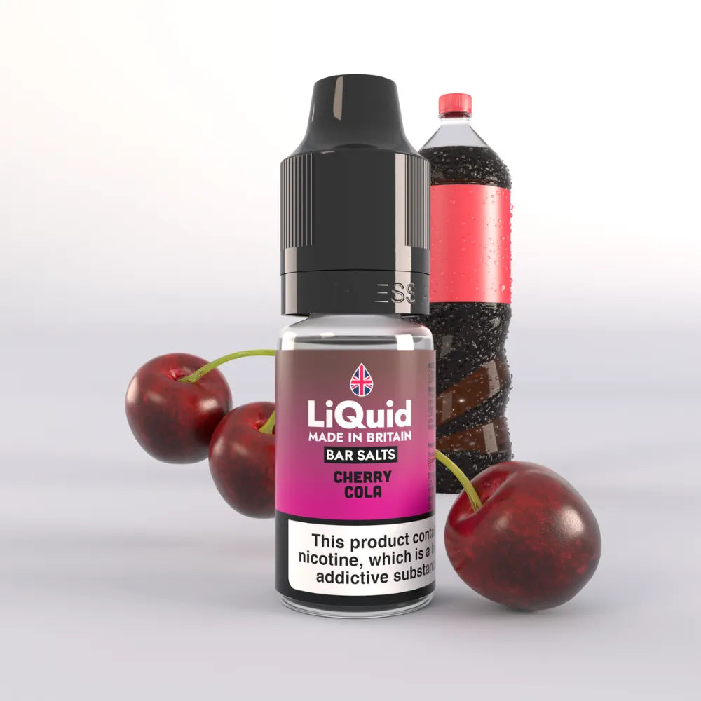 LiQuid Bar Salts Vape Juice 10ml - Cherry Cola
