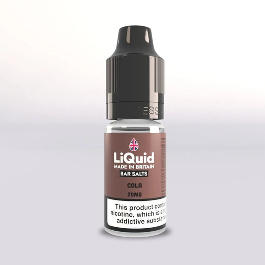 
Cola - Nicotine Salt Vape Juice Bar Salts LiQuid UK Made 20mg 