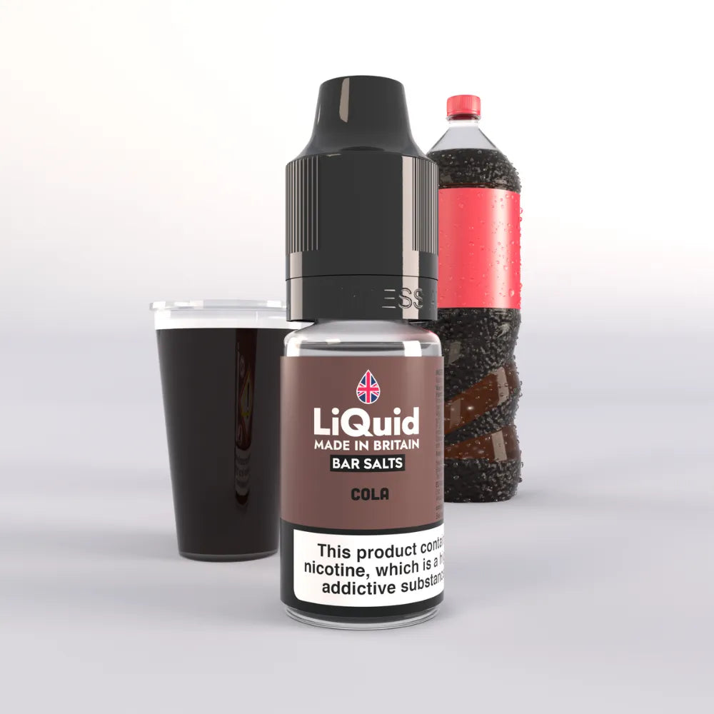 LiQuid Bar Salts Vape Juice 10ml - Cola