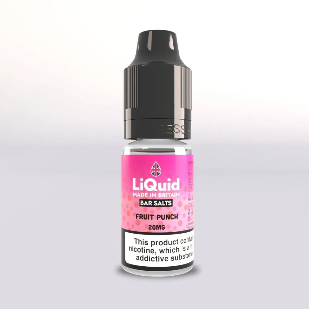Fruit Punch - Nicotine Salt Vape Juice Bar Salts LiQuid UK Made 20mg 
