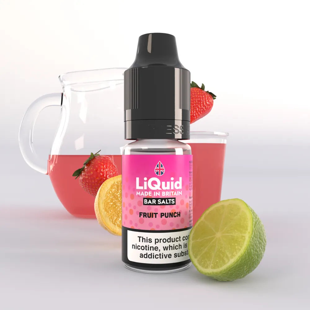 LiQuid Bar Salts Vape Juice 10ml - Fruit Punch