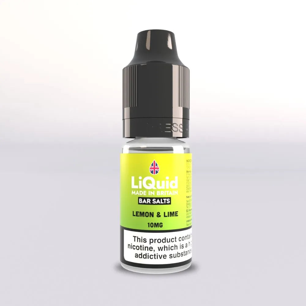 One Pound E-Liquid LiQuid Bar Salts 10ml bottle Lemon & Lime 10mg