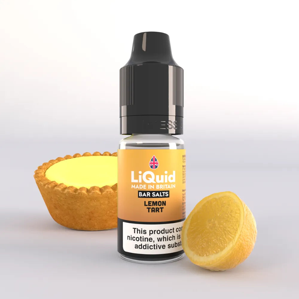 LiQuid Bar Salts Vape Juice 10ml - Lemon Tart