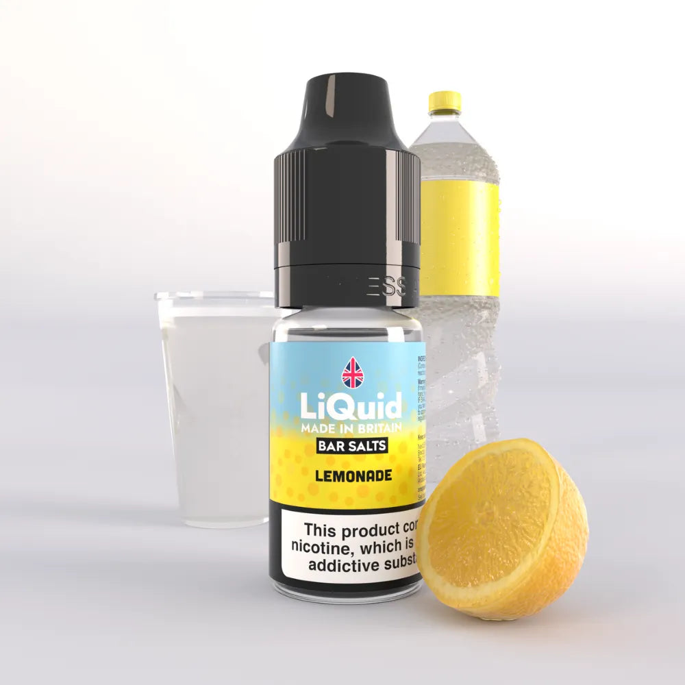 LiQuid Bar Salts Vape Juice 10ml - Lemonade