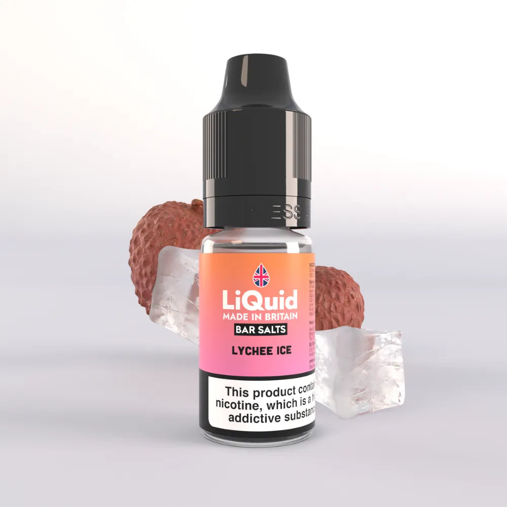 LiQuid Bar Salts Vape Juice 10ml - Lychee Ice