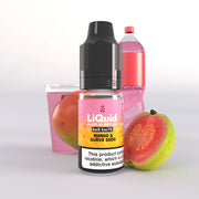 LiQuid Bar Salts Vape Juice 10ml - Mango & Guava Soda