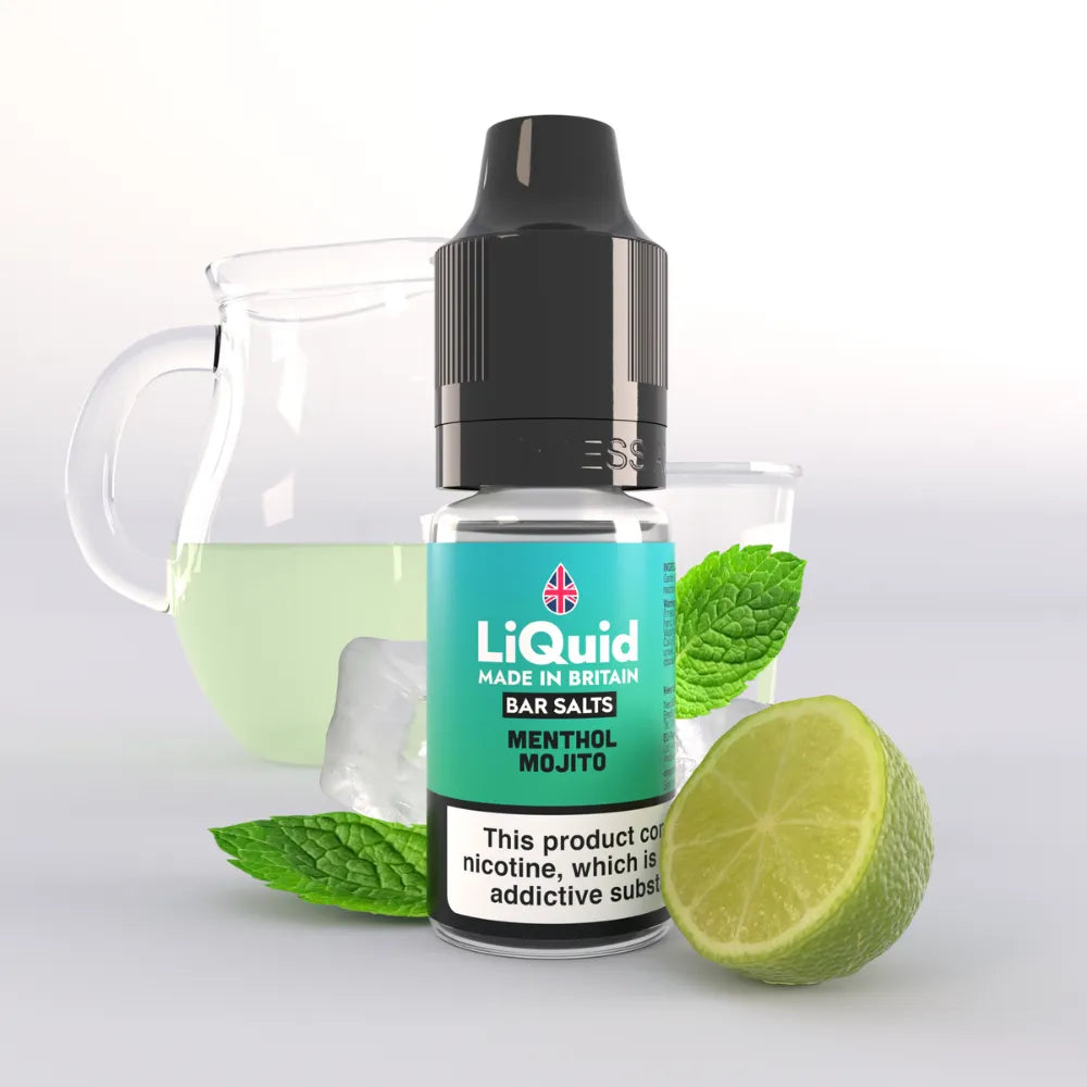 LiQuid Bar Salts Vape Juice 10ml - Menthol Mojito