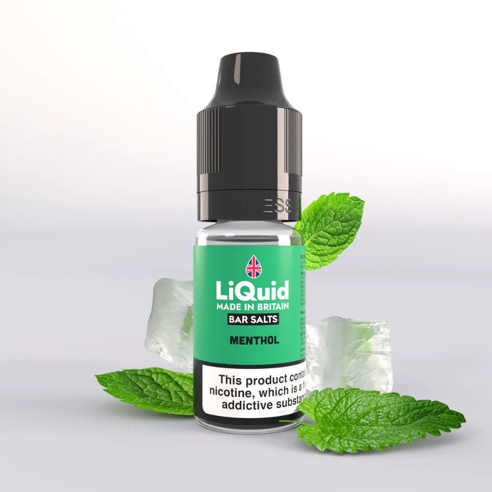 LiQuid Bar Salts Vape Juice 10ml - Menthol