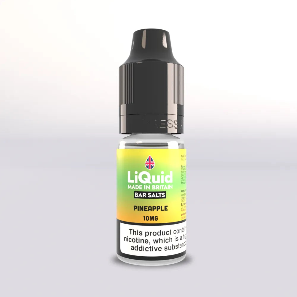 LiQuid Bar Salts Vape Juice 10ml - Pineapple - 10mg