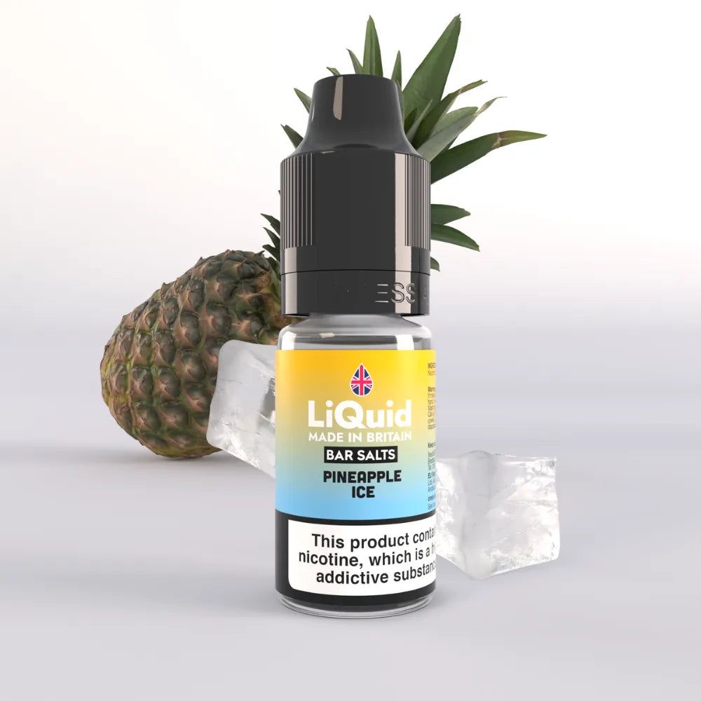 LiQuid Bar Salts Vape Juice 10ml - Pineapple Ice