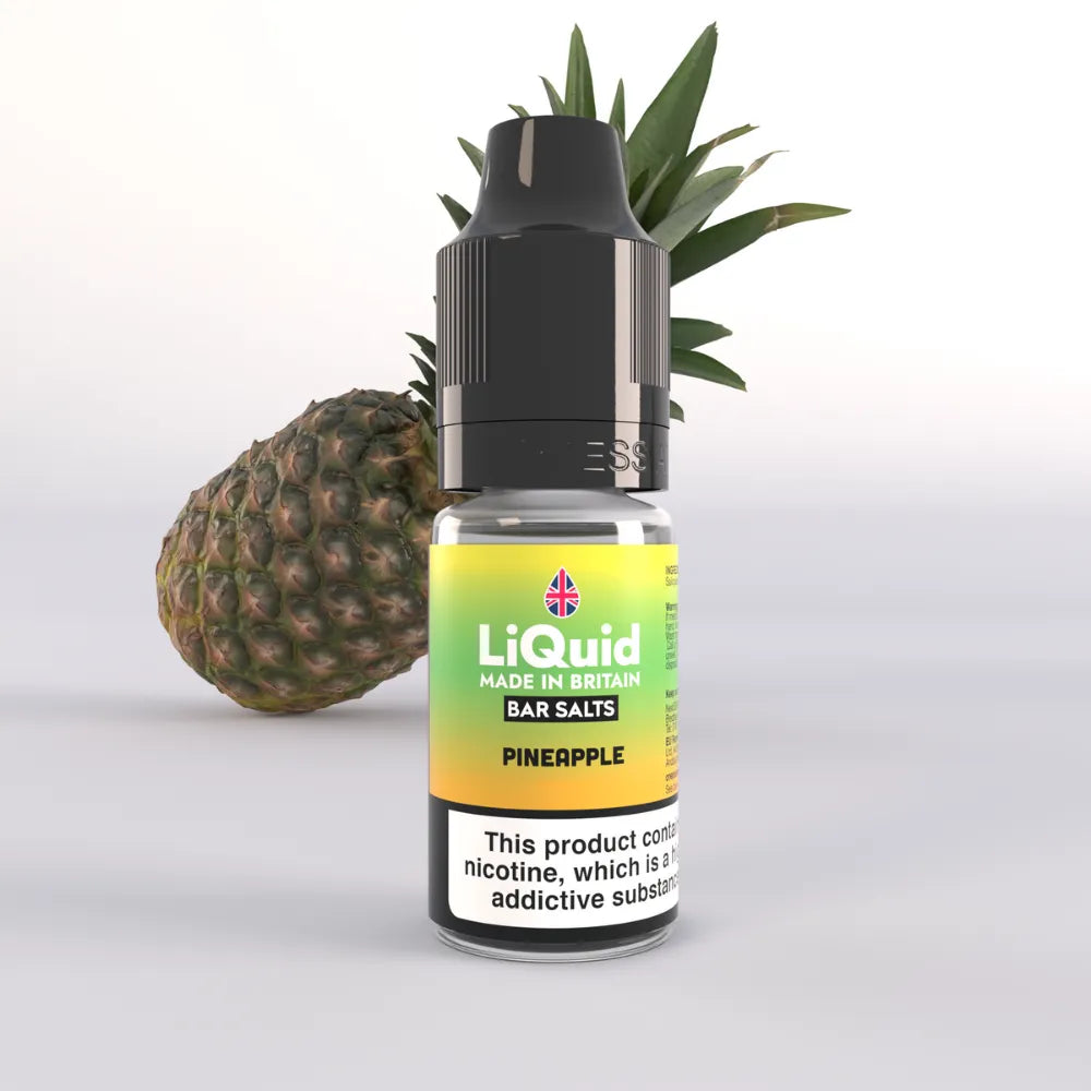 LiQuid Bar Salts Vape Juice 10ml - Pineapple
