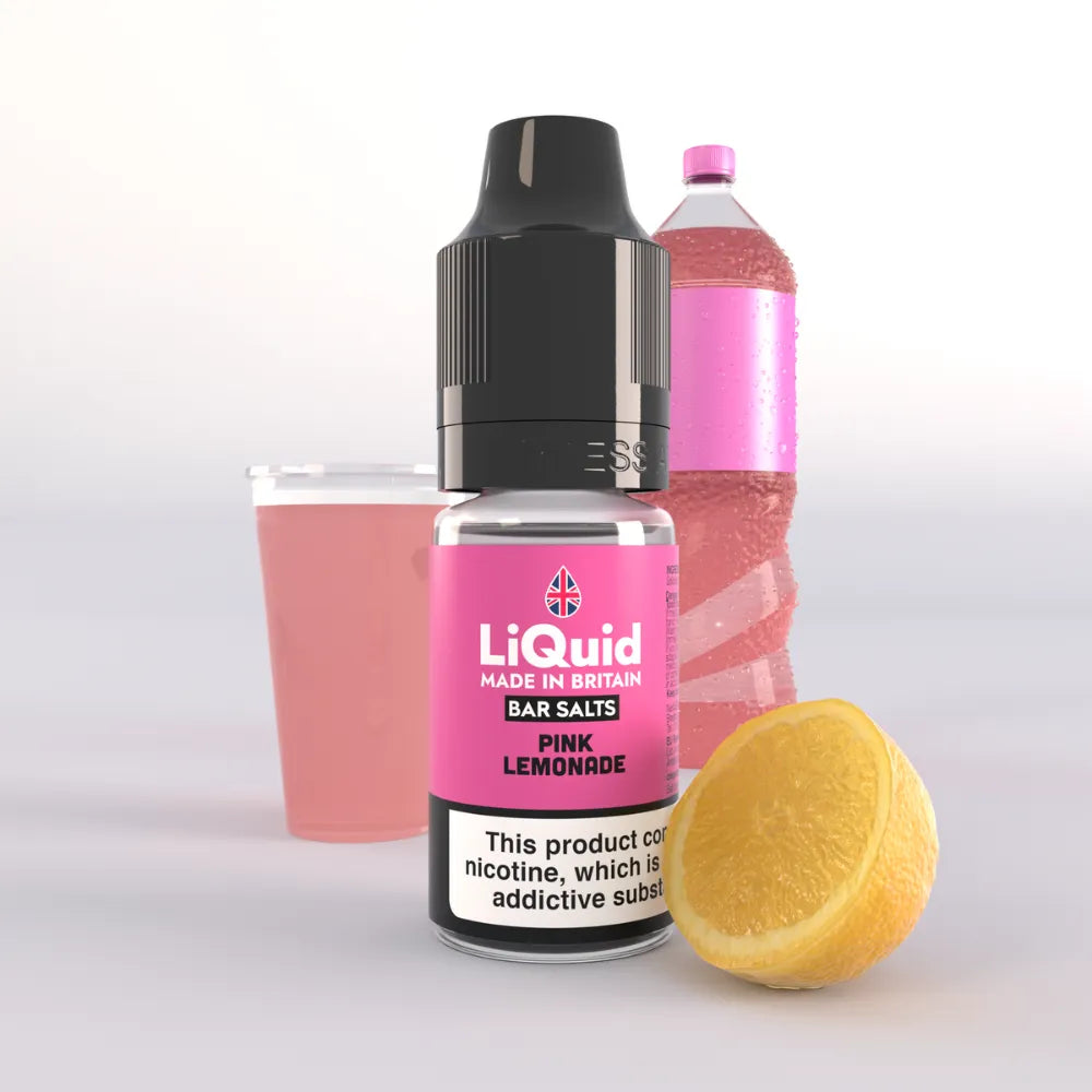 LiQuid Bar Salts Vape Juice 10ml - Pink Lemonade