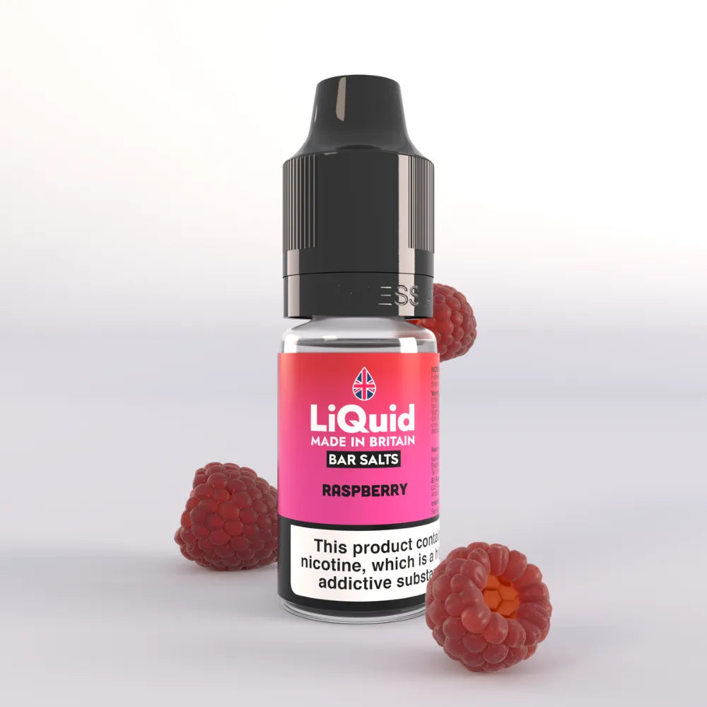 LiQuid Bar Salts Vape Juice 10ml - Raspberry