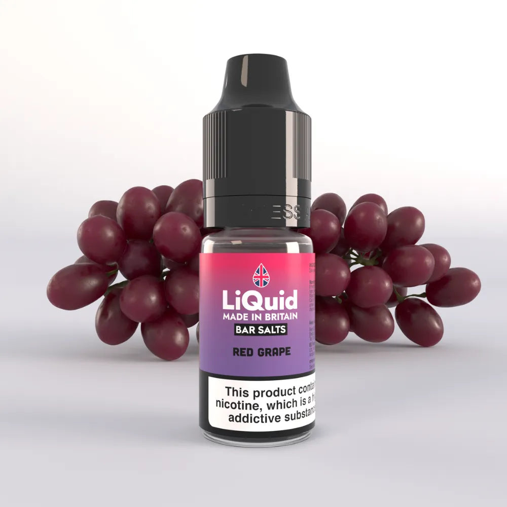 LiQuid Bar Salts Vape Juice 10ml - Red Grape