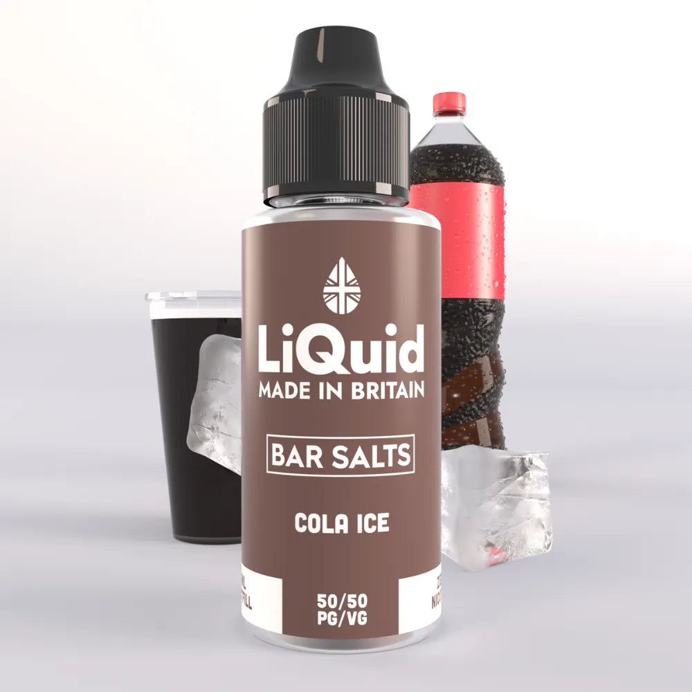 LiQuid Cola Bar Salts Shortfill Vape Juice 100ml