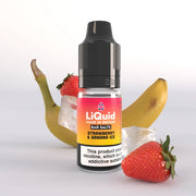 LiQuid Bar Salts Vape Juice 10ml - Strawberry & Banana Ice