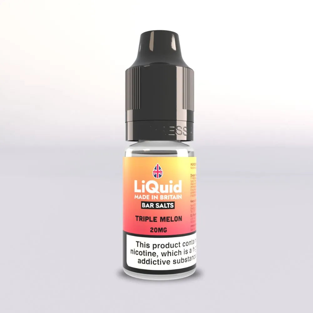 One Pound E-Liquid LiQuid Bar Salts 10ml bottle Triple Melon 20mg 