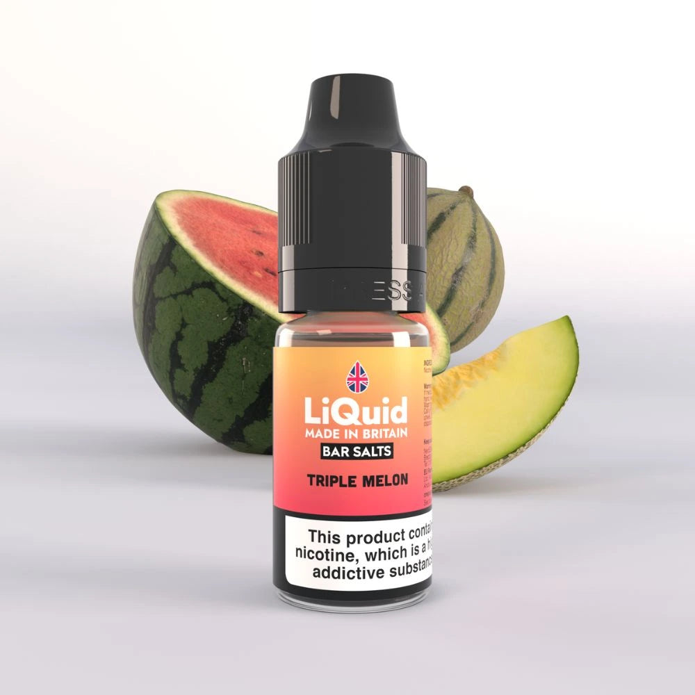 Triple Melon Nic Salt | 2 Each or 10 for 18 | LiQuid