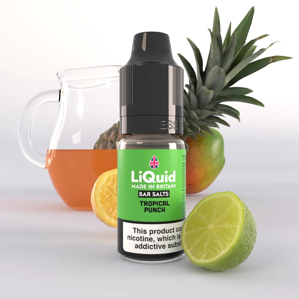 LiQuid Bar Salts Vape Juice 10ml - Tropical Punch
