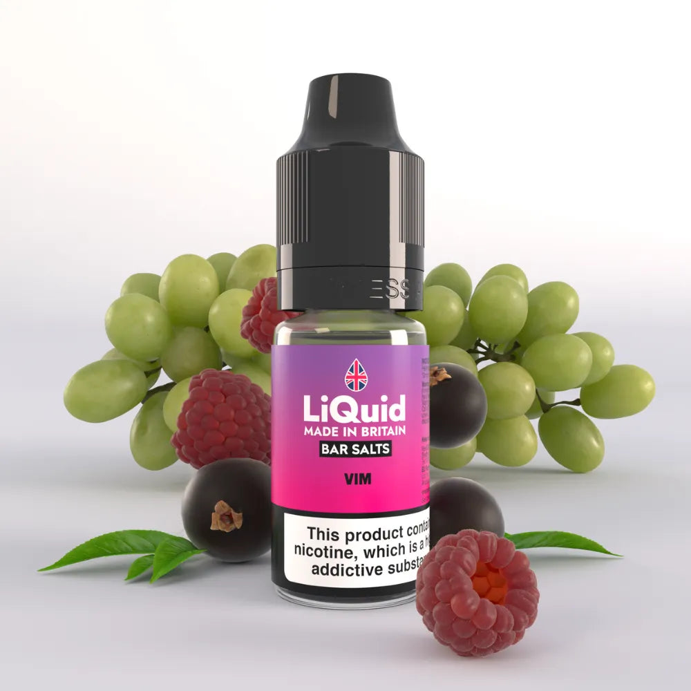 LiQuid Bar Salts Vape Juice 10ml - VIM