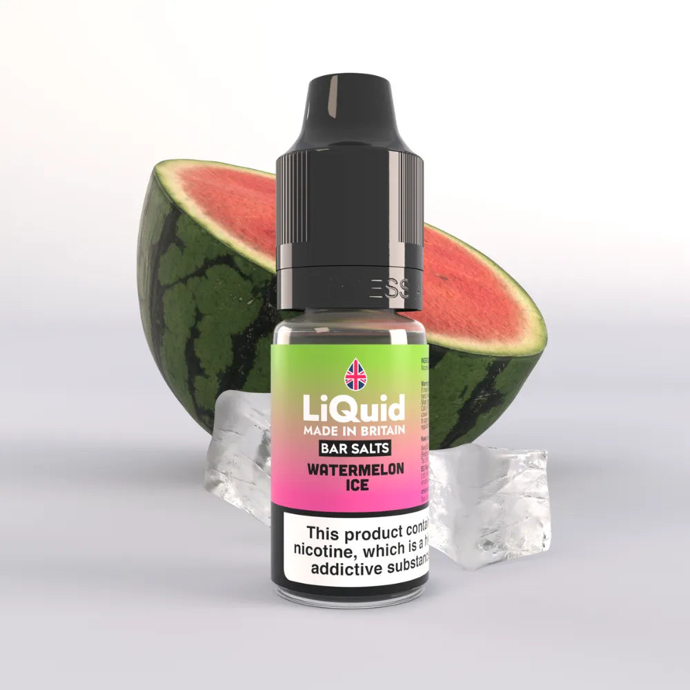 LiQuid Bar Salts Vape Juice 10ml - Watermelon Ice
