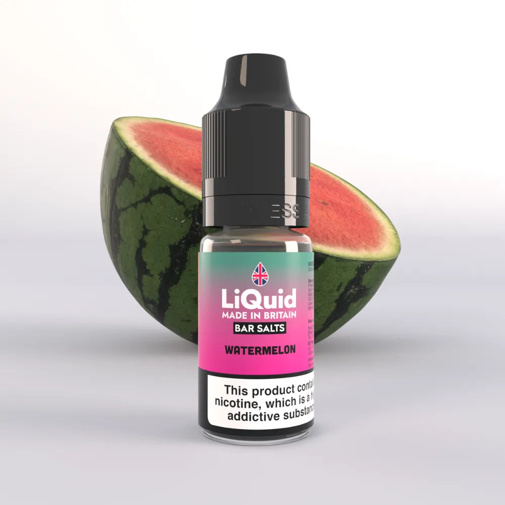 LiQuid Bar Salts Vape Juice 10ml - Watermelon