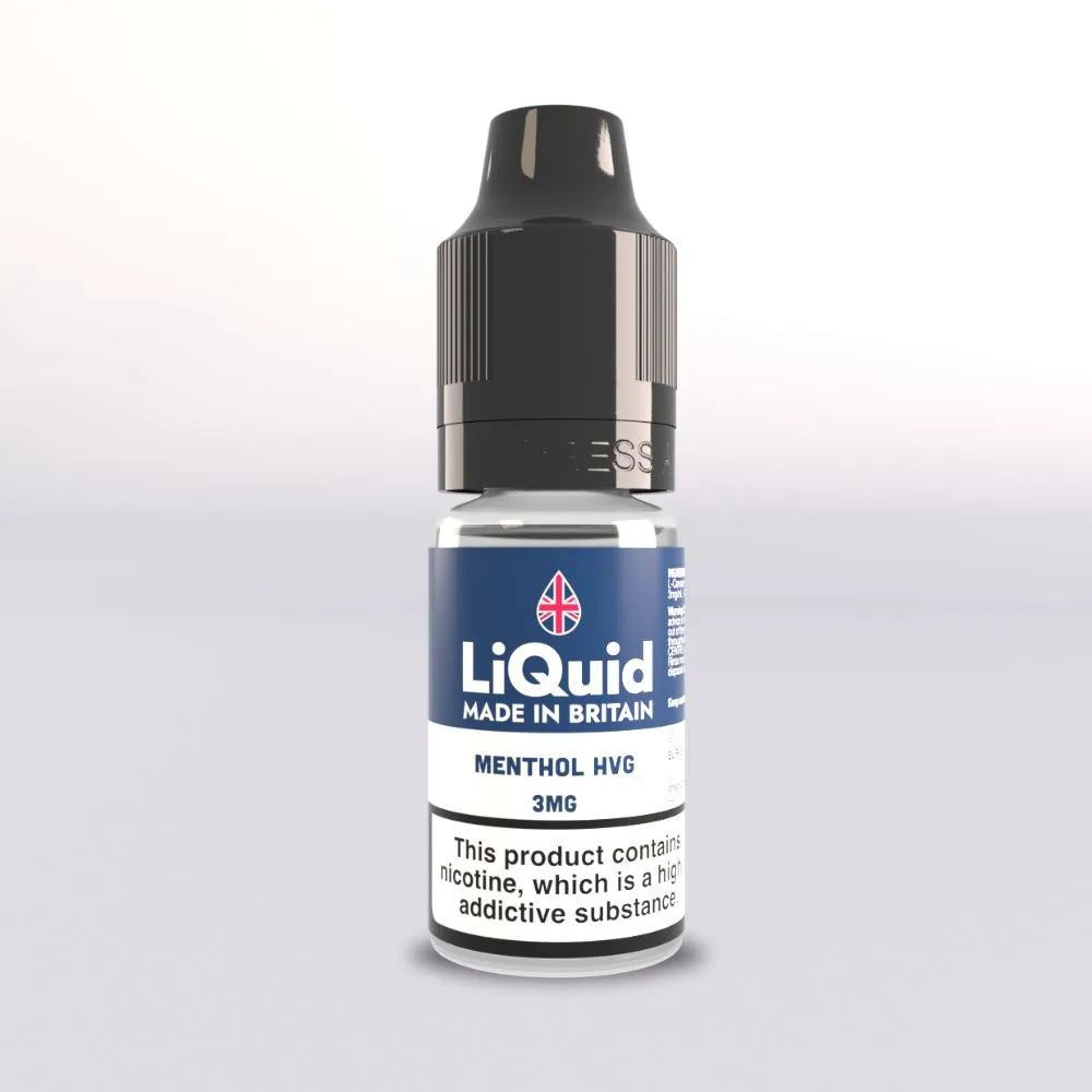 Menthol HVG Vape Juice LiQuid UK Made 3mg