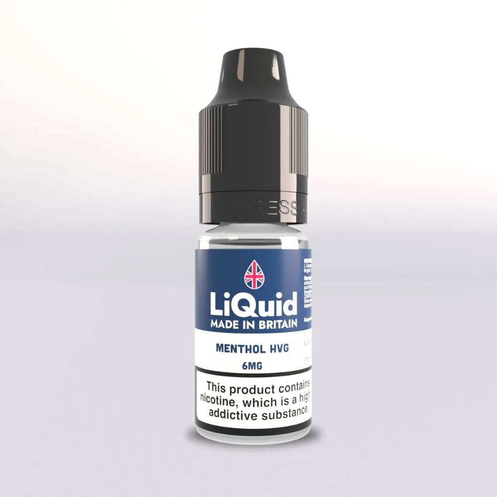 Menthol HVG Vape Juice LiQuid UK Made 6mg
