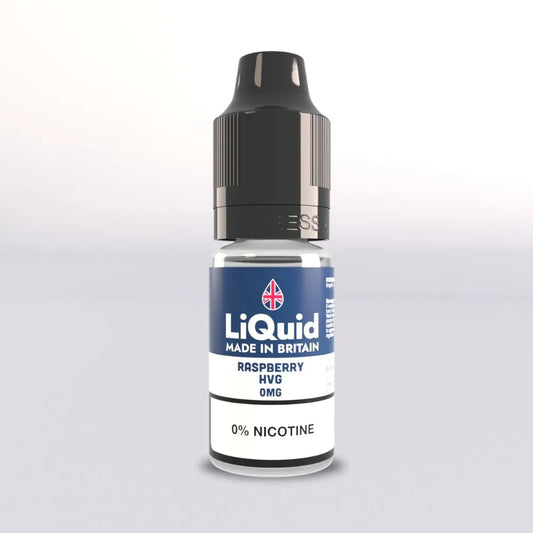 
Raspberry HVG Vape Juice LiQuid UK Made 0mg