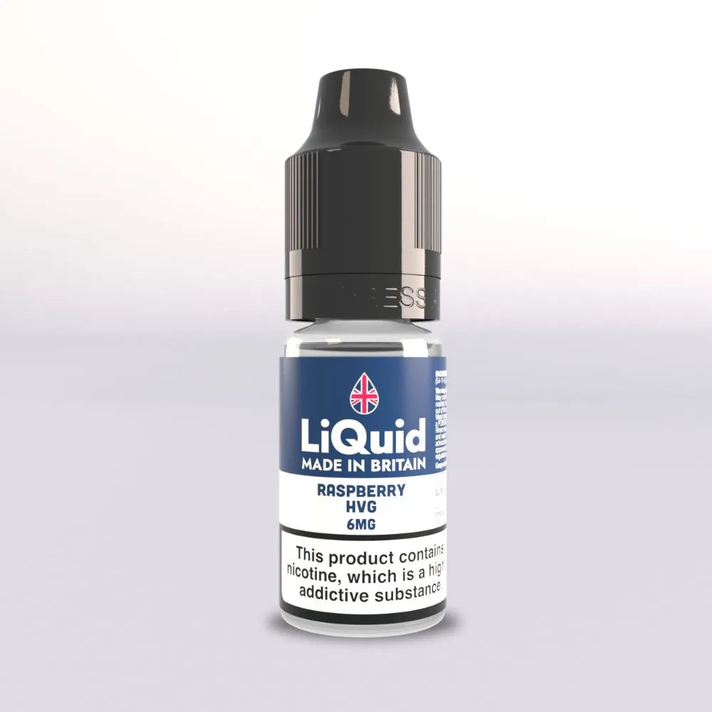 Raspberry HVG Vape Juice LiQuid UK Made 6mg