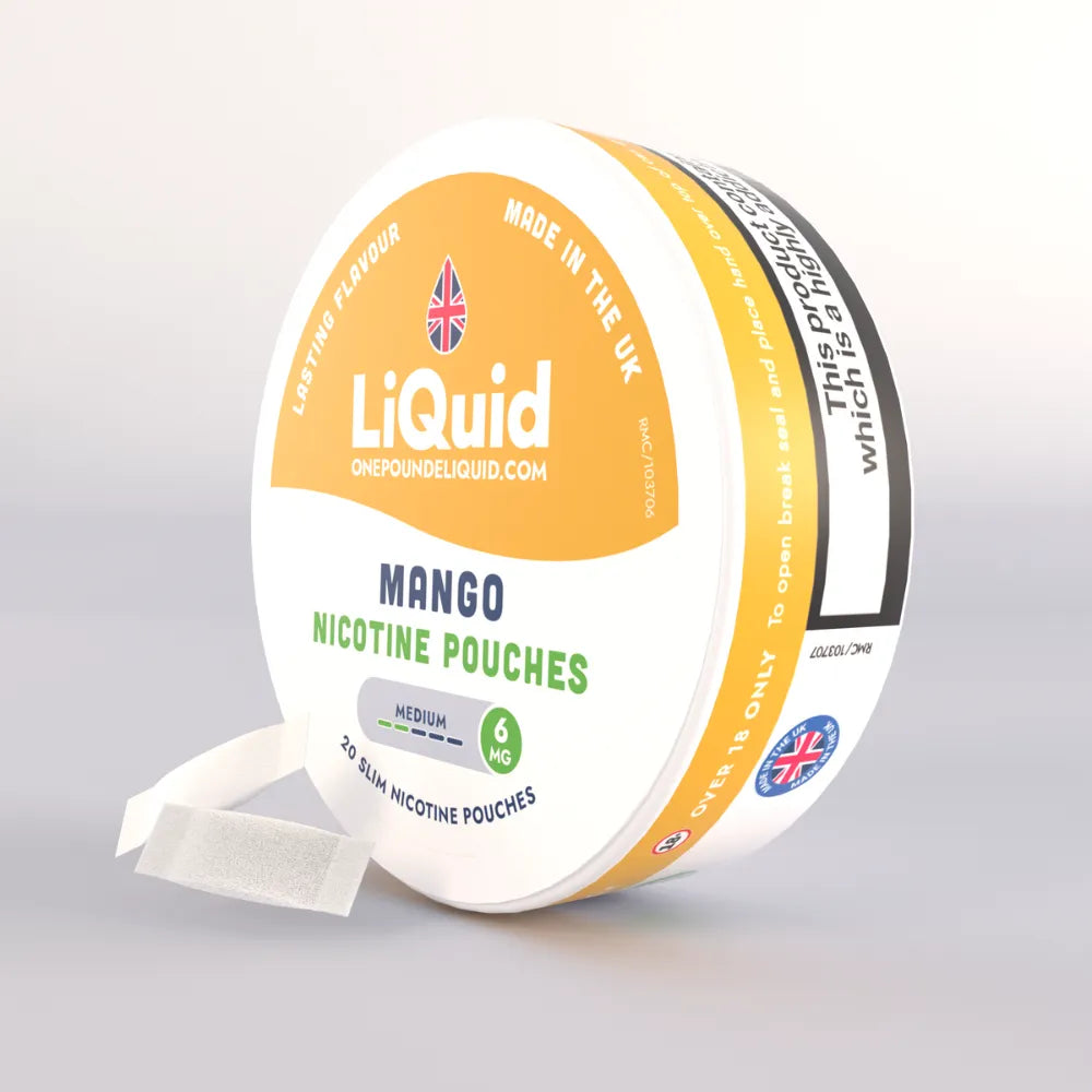 LiQuid Mango Nicotine Pouches - 6mg