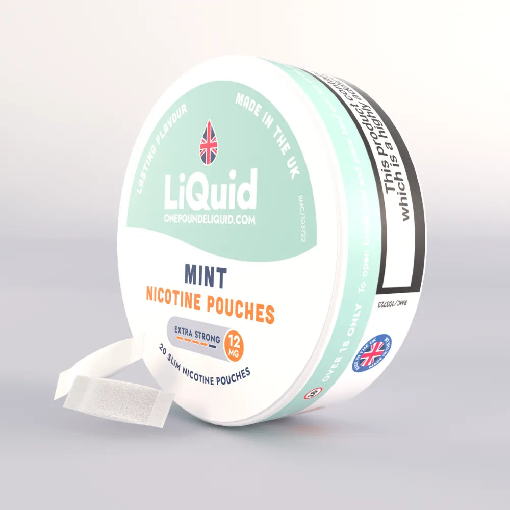 LiQuid Mint Nicotine Pouches - 12mg