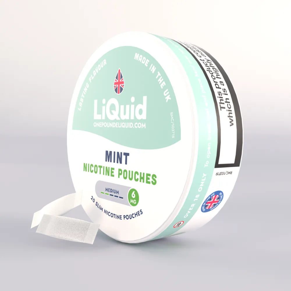 LiQuid Mint Nicotine Pouches - 6mg