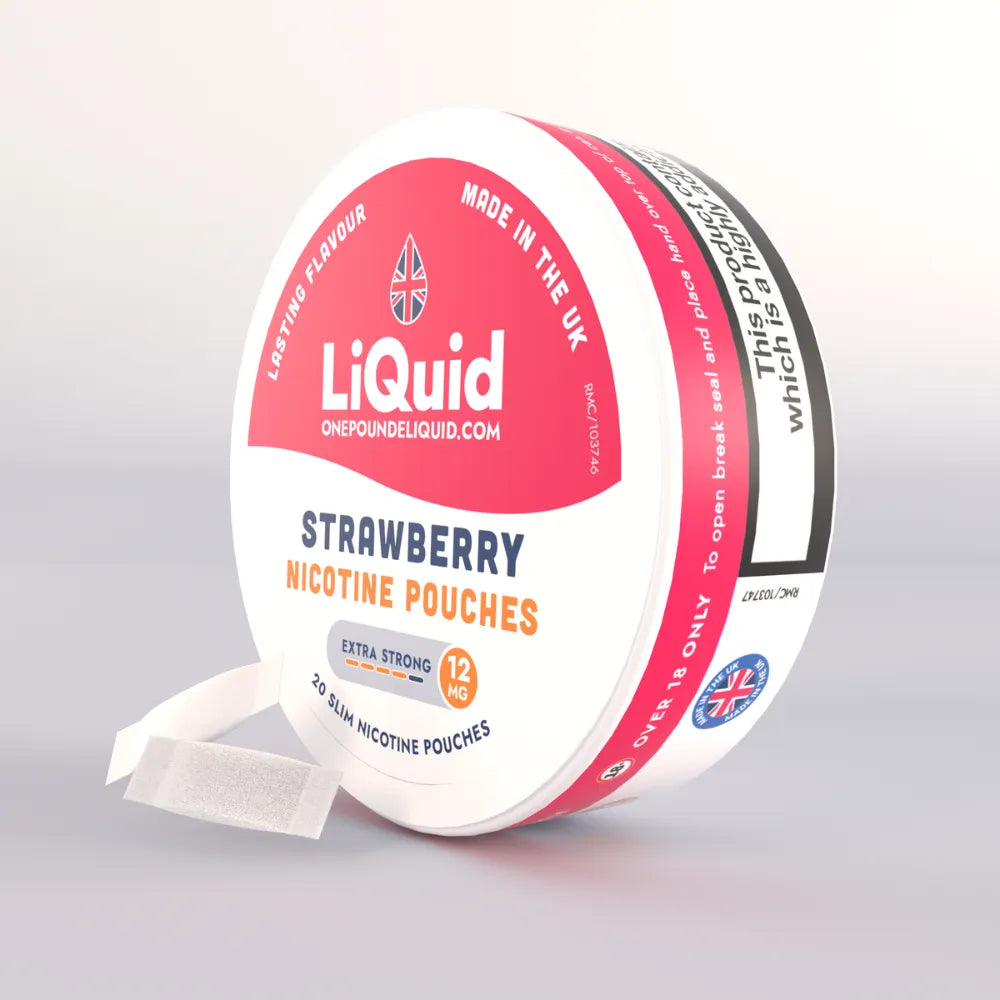 LiQuid Strawberry Nicotine Pouches - 12mg