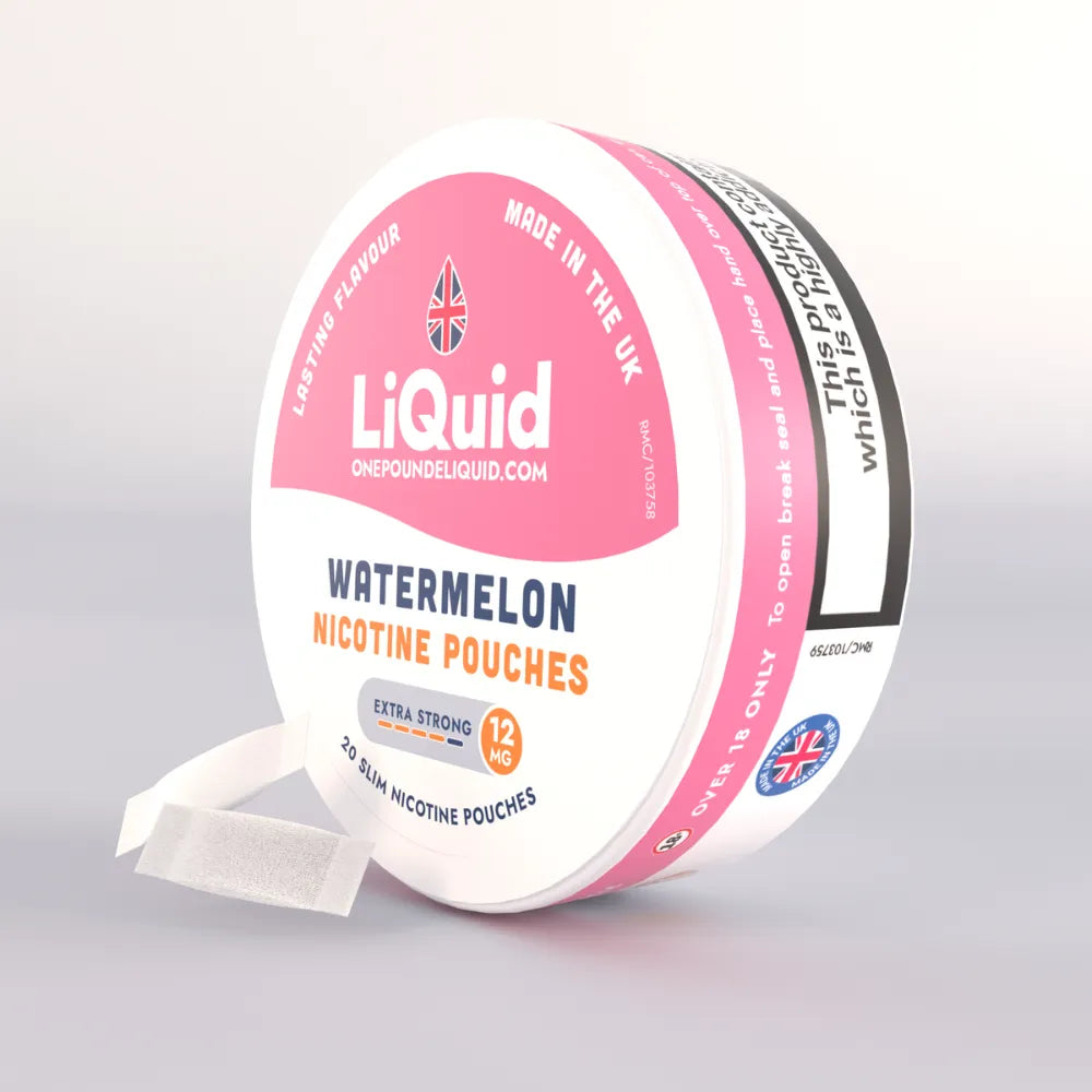 LiQuid Watermelon Nicotine Pouches - 12mg