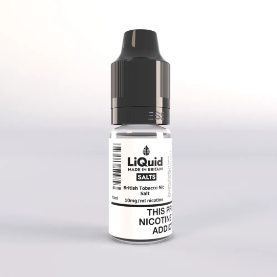 British Tobacco Original Nic Salt LiQuid UK Made 10mg 10ml