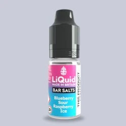 LiQuid Cheap Nic Salt Vape Juice Blueberry Sour Raspberry Ice Onepoundeliquid.com