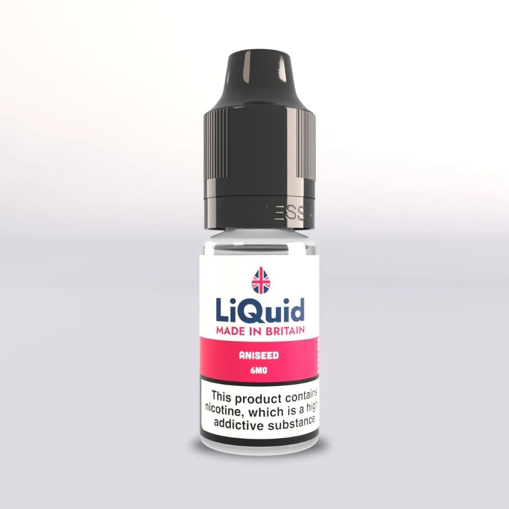 
Aniseed Vape Liquid LiQuid UK Made 6mg