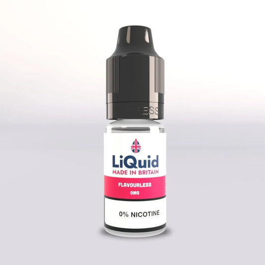 
Flavourless Vape Juice UK Made Liquid 0mg
