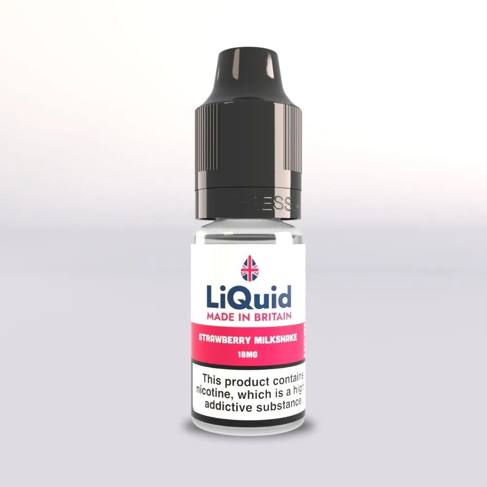 Strawberry Milkshake | 1 E-Liquid | LiQuid Strawberry Milkshake | 1 E-Liquid | LiQuid