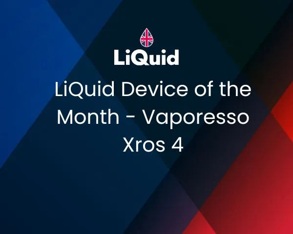 LiQuid mobile header - Device of the Month Vaporesso Xros 4