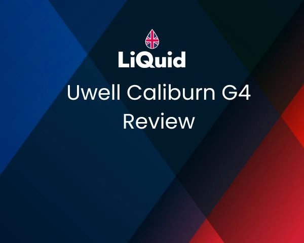 LiQuid mobile header - Uwell Caliburn G4 Review