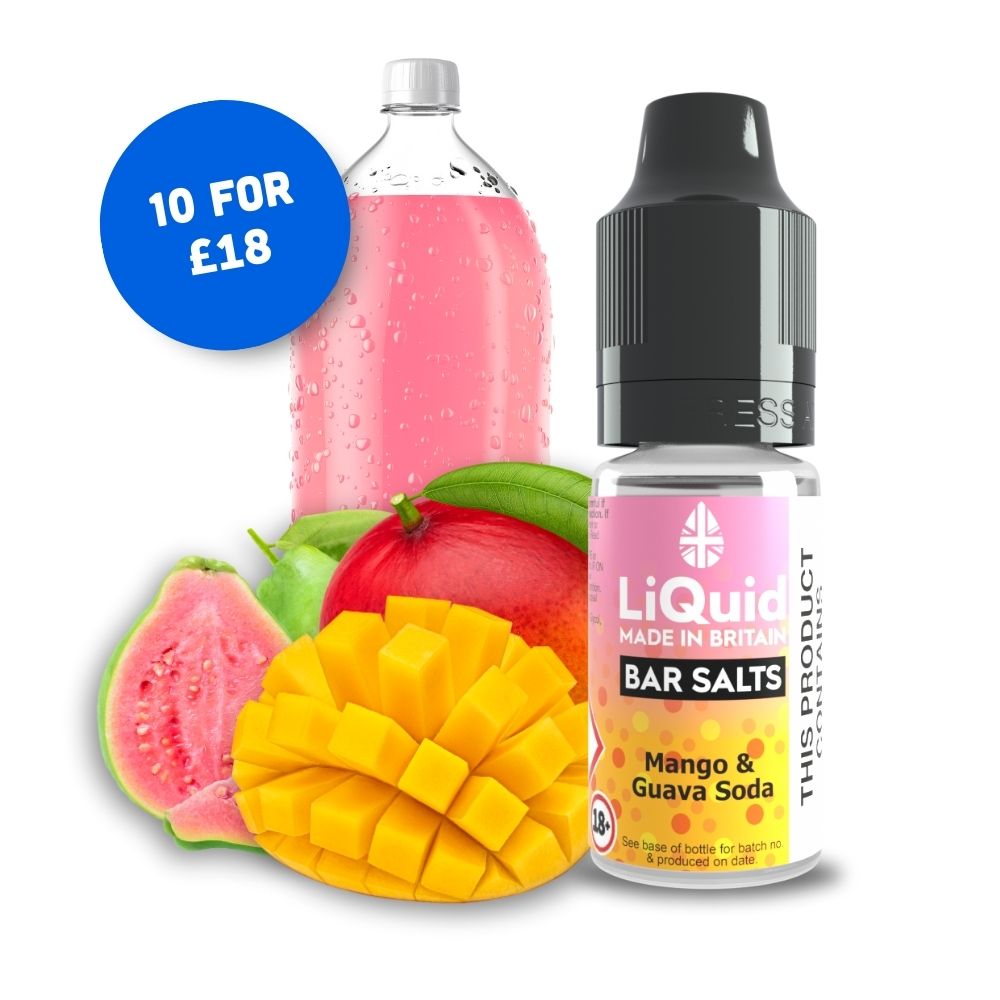 Mango & Guava Soda Bar Salt Nic Salt Vape Juice