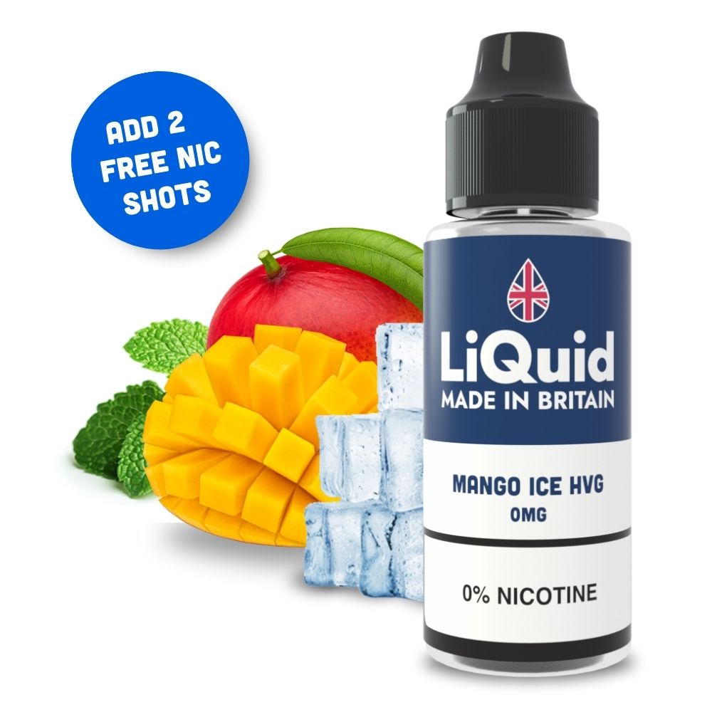 Mango Ice HVG Shortfill 100ml Cheap Vape Liquid
